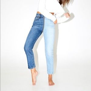 Revice denim two-toned jeans